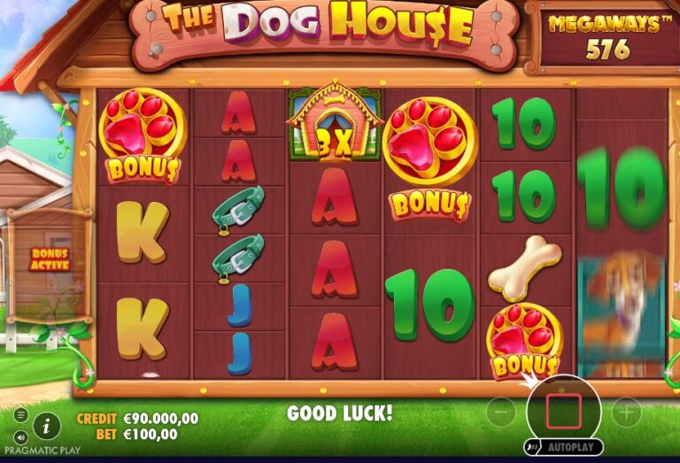 Screenshot 3 van The Dog House Megaways